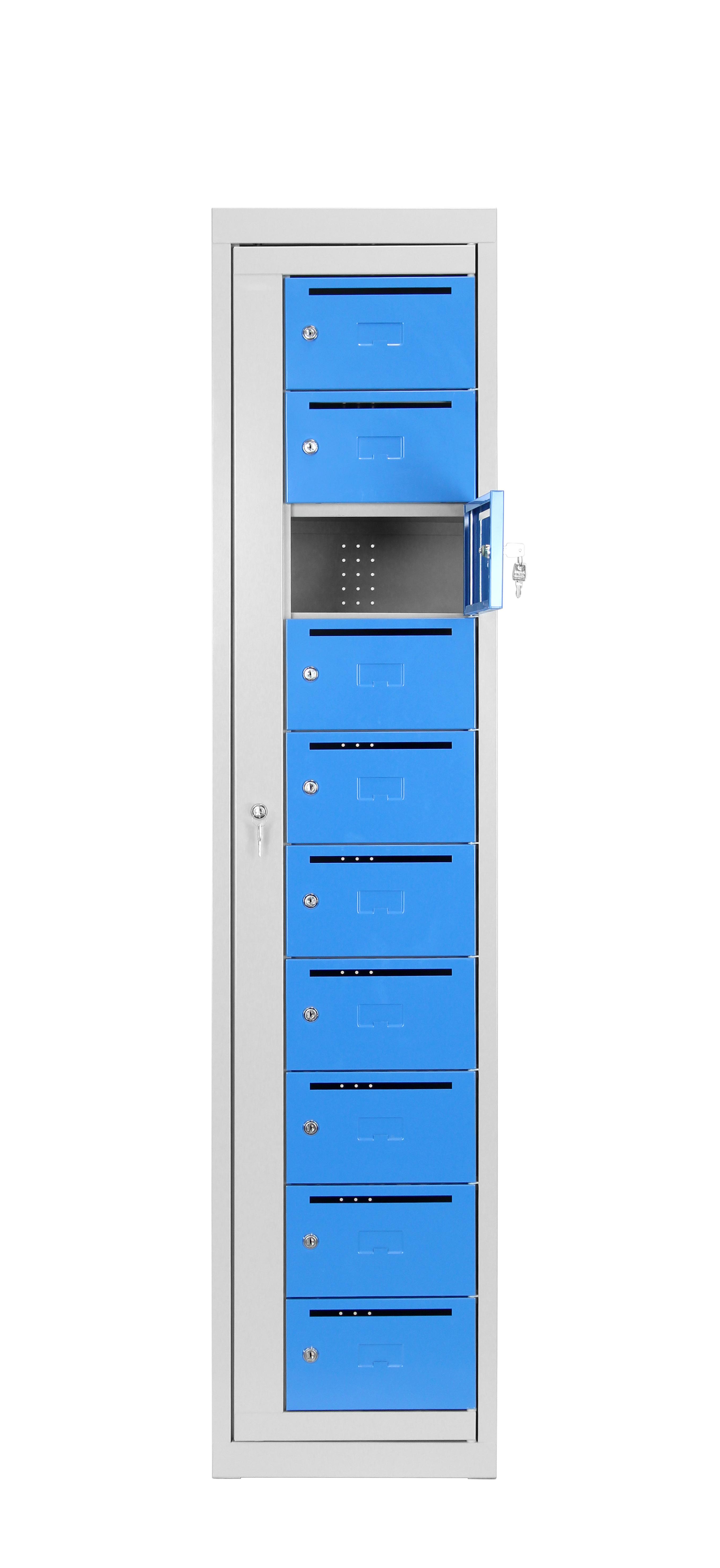 ARMOIRE DISTRIBUTRICE DE LINGE PROPRE PLIE OU DE COURRIER 6 CASES