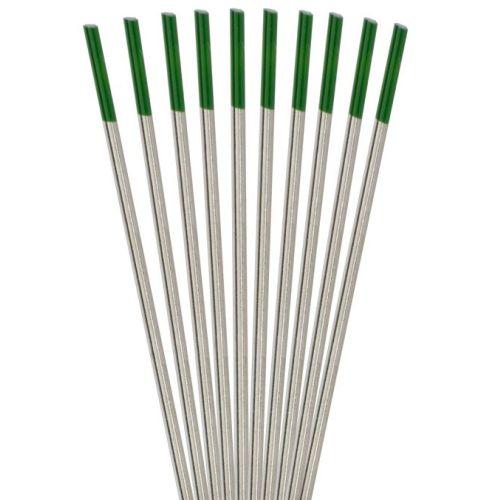 Electrode tungstène pur verte longueur 150 mm (étui de 10) - XPERTY