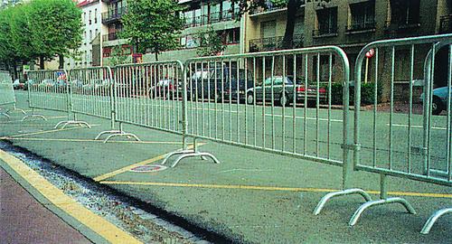 BARRIERE DE SECURITE 5 BARREAUX 2500 X 1100