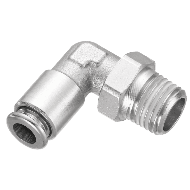 RACCORDS INSTANTANES METAL CONEX - Coude 90° orientable mâle conique RMC