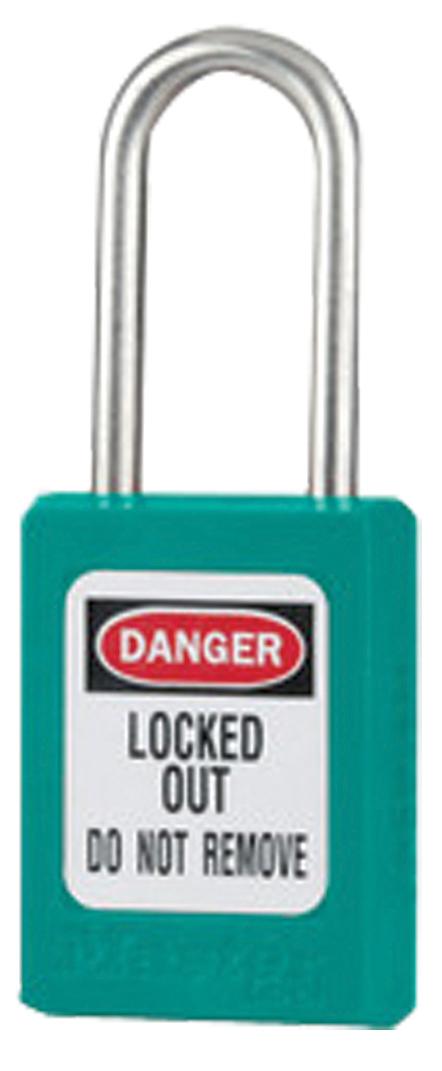 CADENAS DE CONSIGNATION MECANIQUE ANSE INOX ROUGE CLE MV