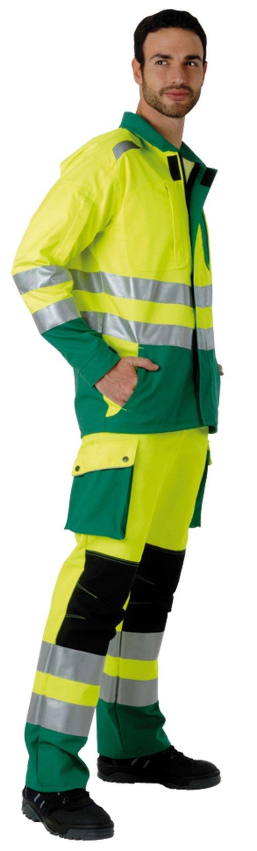 VESTE HAUTE VISIBILITE ROADY JAUNE/VERT TAILLE 0 A 6