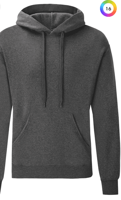 Sweat-shirt capuche Classic Heather Grey