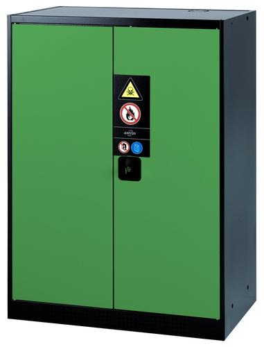 ARMOIRE DE SURETE AVEC RETENTION 1 PORTE 2 ETAGERES 545X520X1105