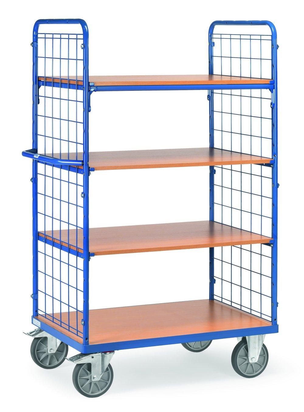 CHARIOT GRILLAGE 2 PETITS COTES AVEC TREILLIS