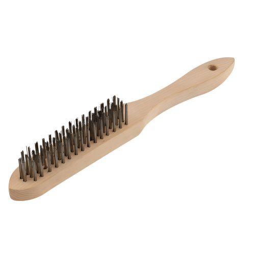 XPERTY XPE0454804 brosse pour soudage inox 4 rangs
