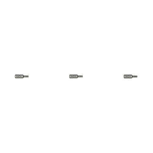 Set de 3 embouts pour vis étoile T10 - 25 mm - HANGER