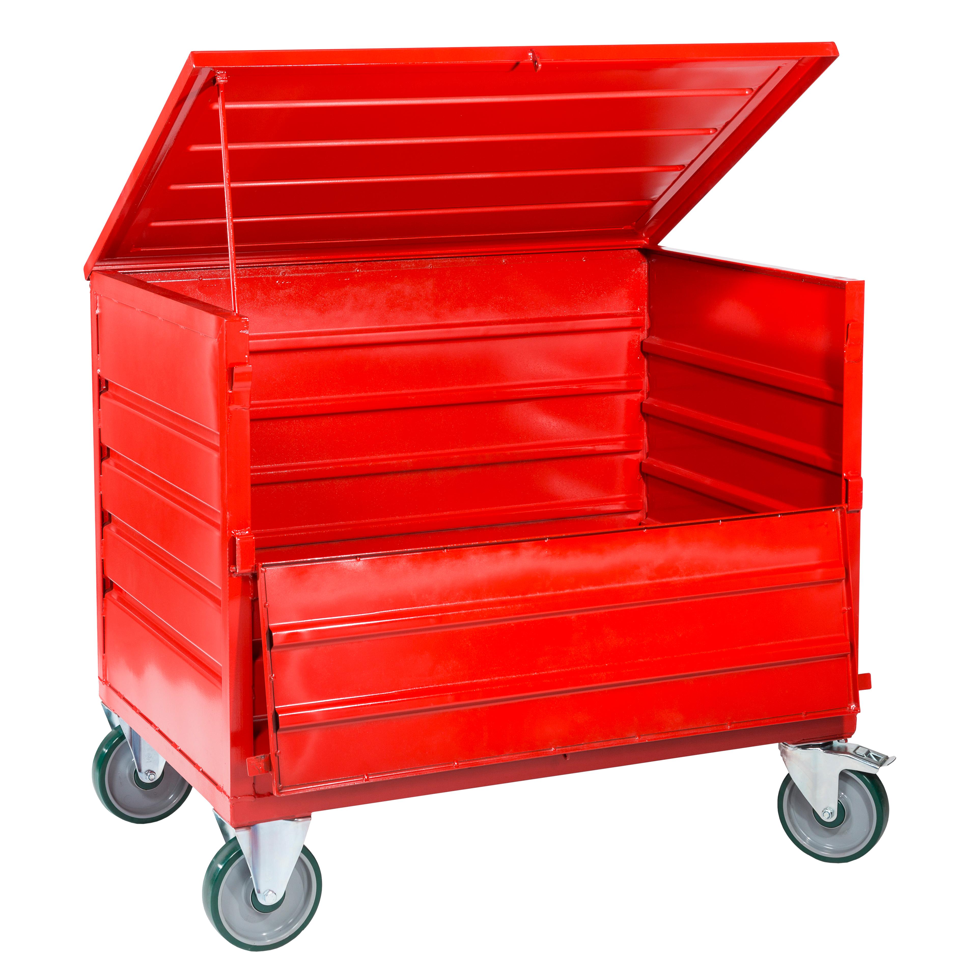 CAISSE COFFRE VERSION DEMI-PORTE