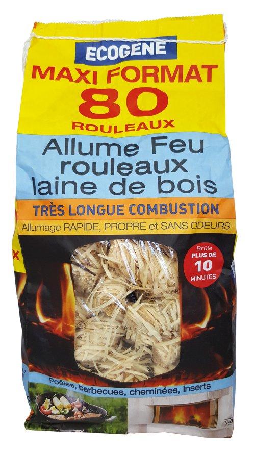 ROULEAUX ALLUME FEU LAINE DE B