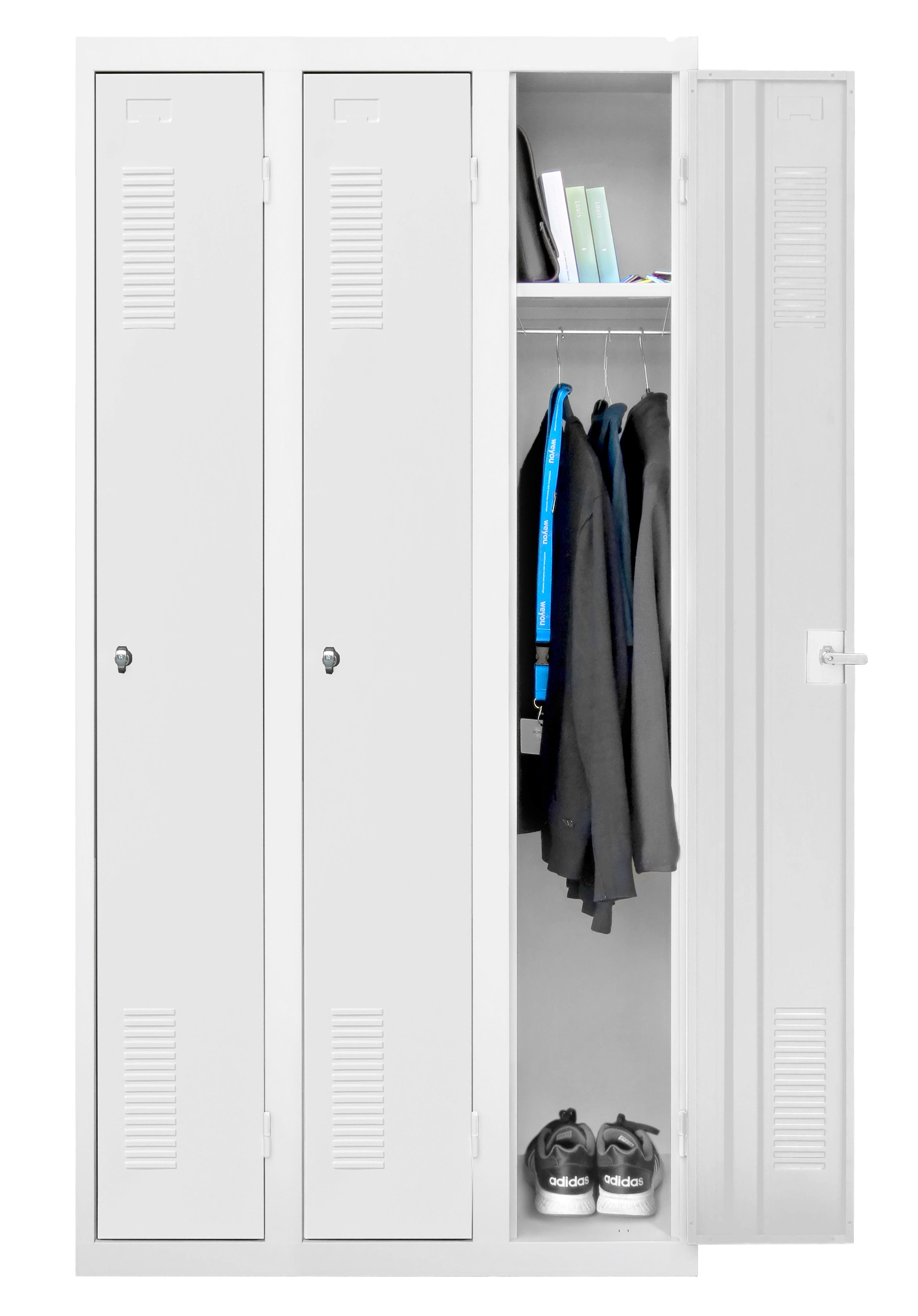 VESTIAIRE MONOBLOC SUR SOCLE