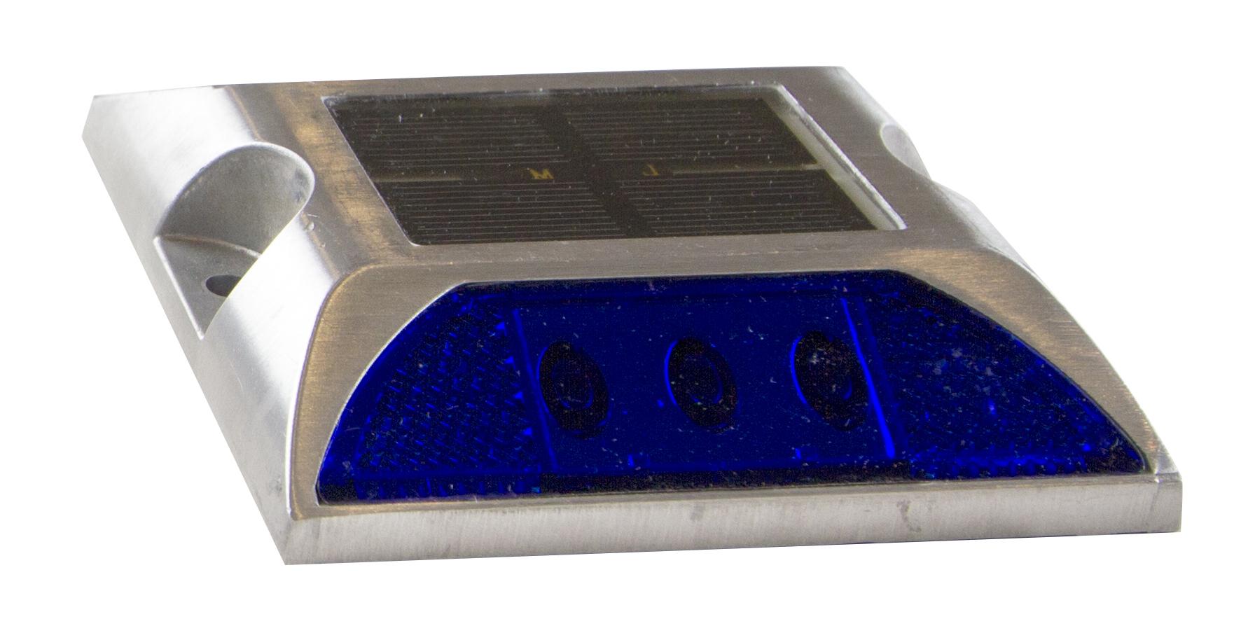 PLOT SOLAIRE A LED ET REFLECTEUR DE ROUTE