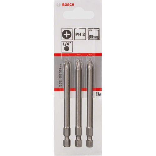 Set 3 embouts de vissage extra dur Philips PH 89 mm - BOSCH