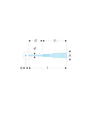 Tournevis Micro-Tech Plat à tête pivotante