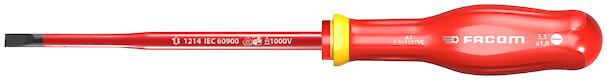 Tournevis PROTWIST Slim Plat isolés 1000 Volts
