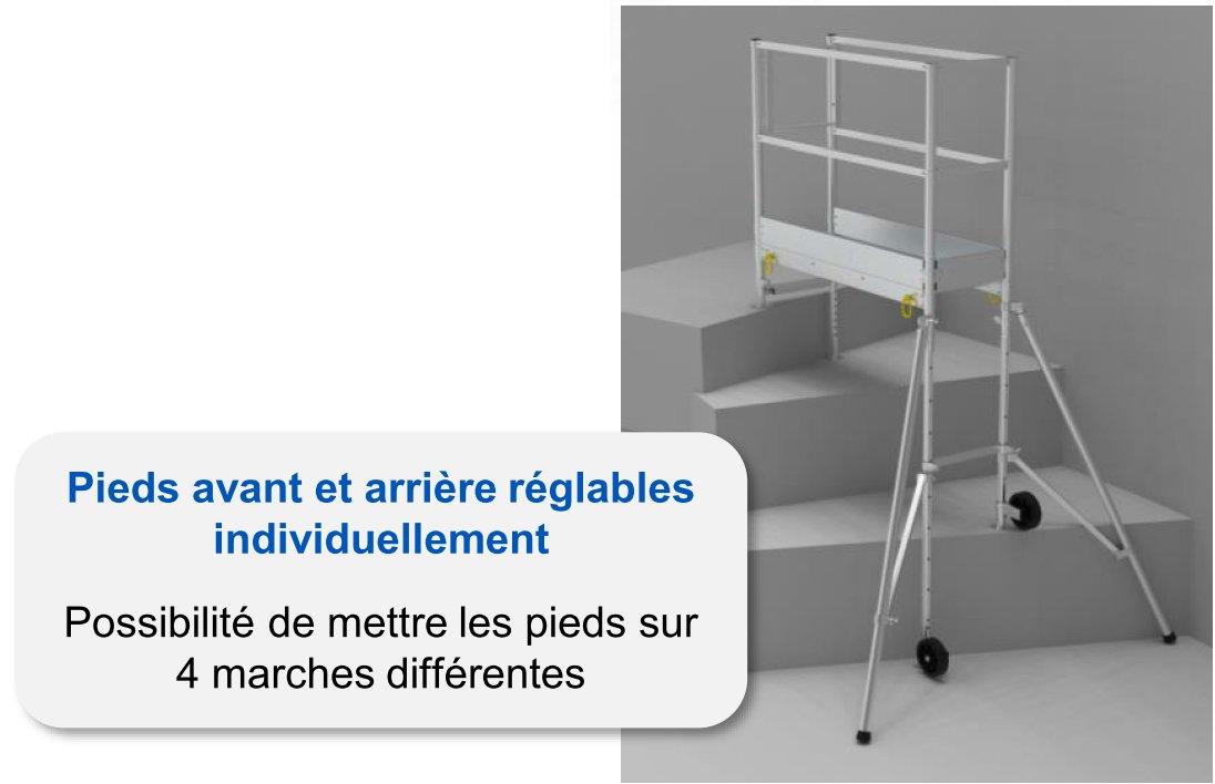 Plateforme spéciale escaliers