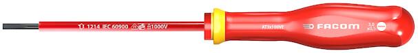 Tournevis PROTWIST Plat isolés 1000 Volts