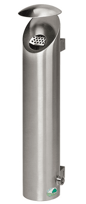 CENDRIER INOX POLI 2,4L FIXATION MURALE
