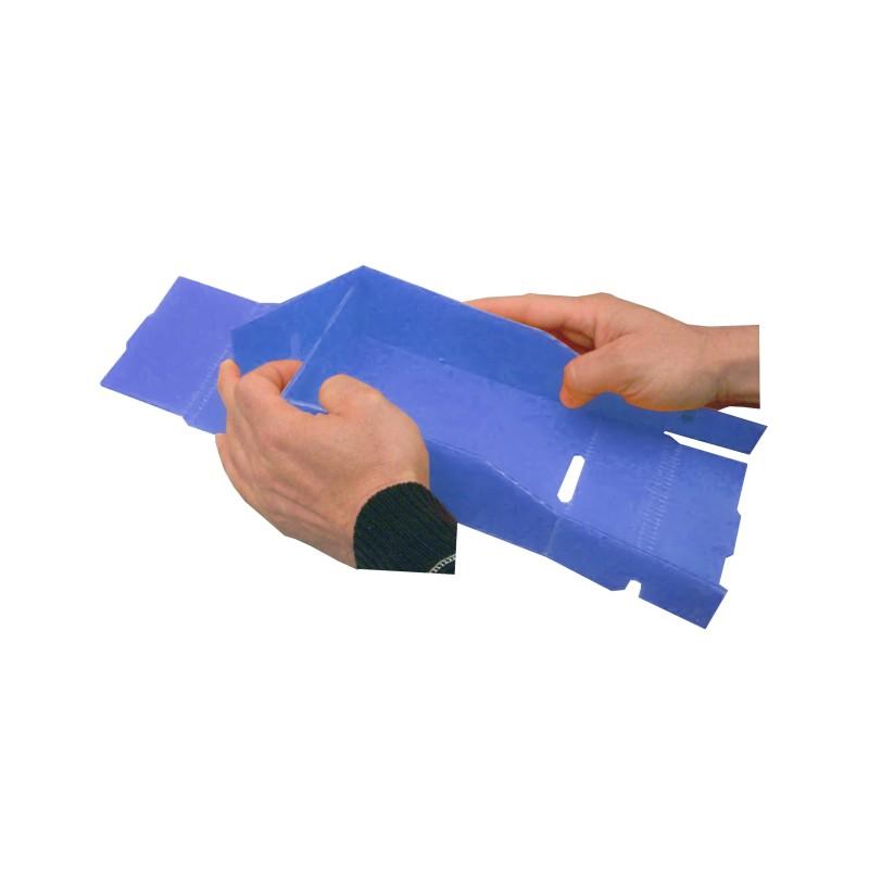 Bac polypropylène à monter de 1L à 9L - BLEU