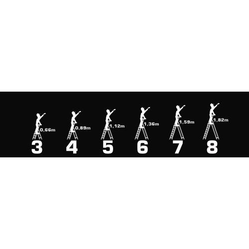 Escabeau aluminium MAXIBAT - HANGER