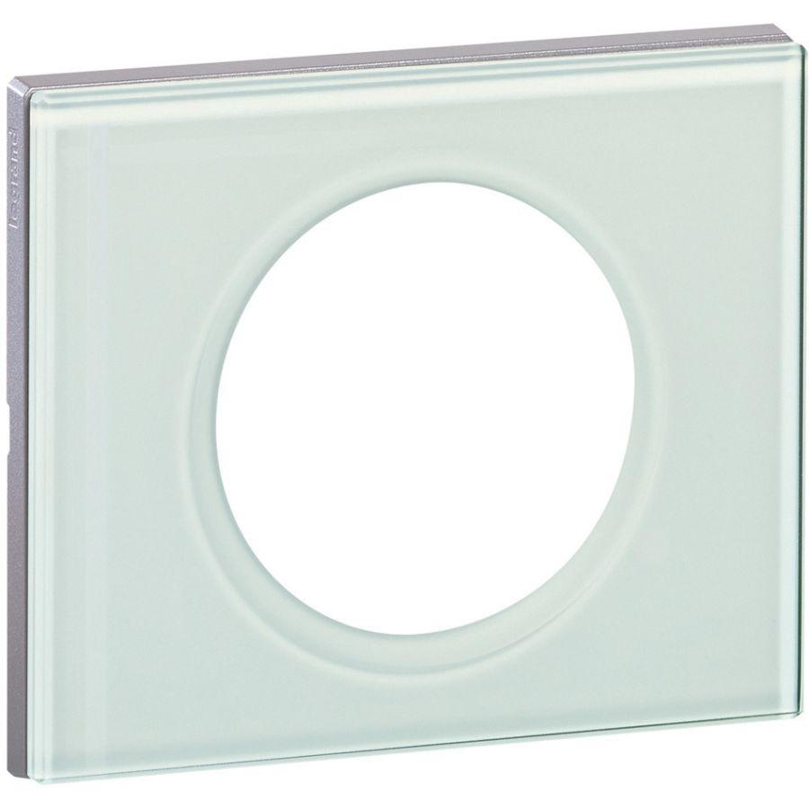 PLAQUE 1P CELIANE VERRE KAOLIN