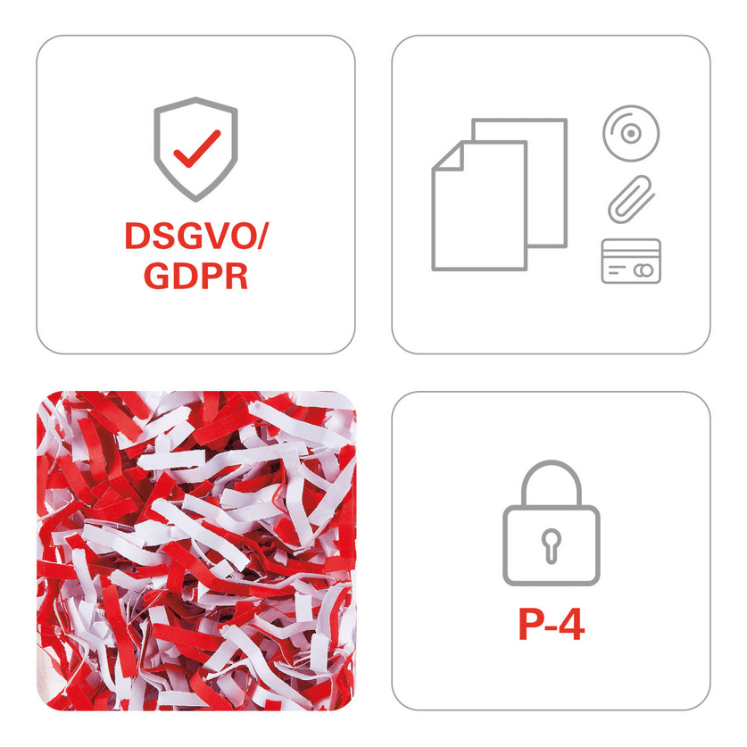 Destructeur de documents centralisé P36i Securio 4,5 x 30 mm