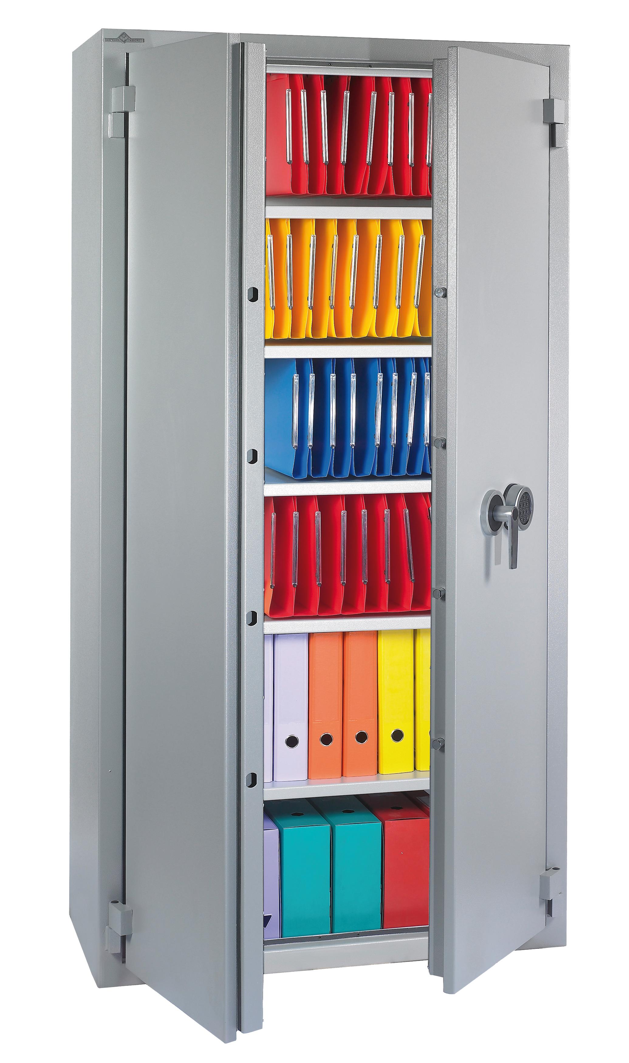 ARMOIRE FORTE ANTI-FEU SERRURE