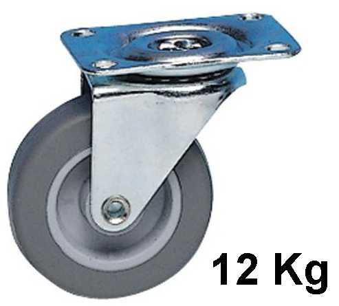ROULETTE PIVOTANTE S/PLATINE