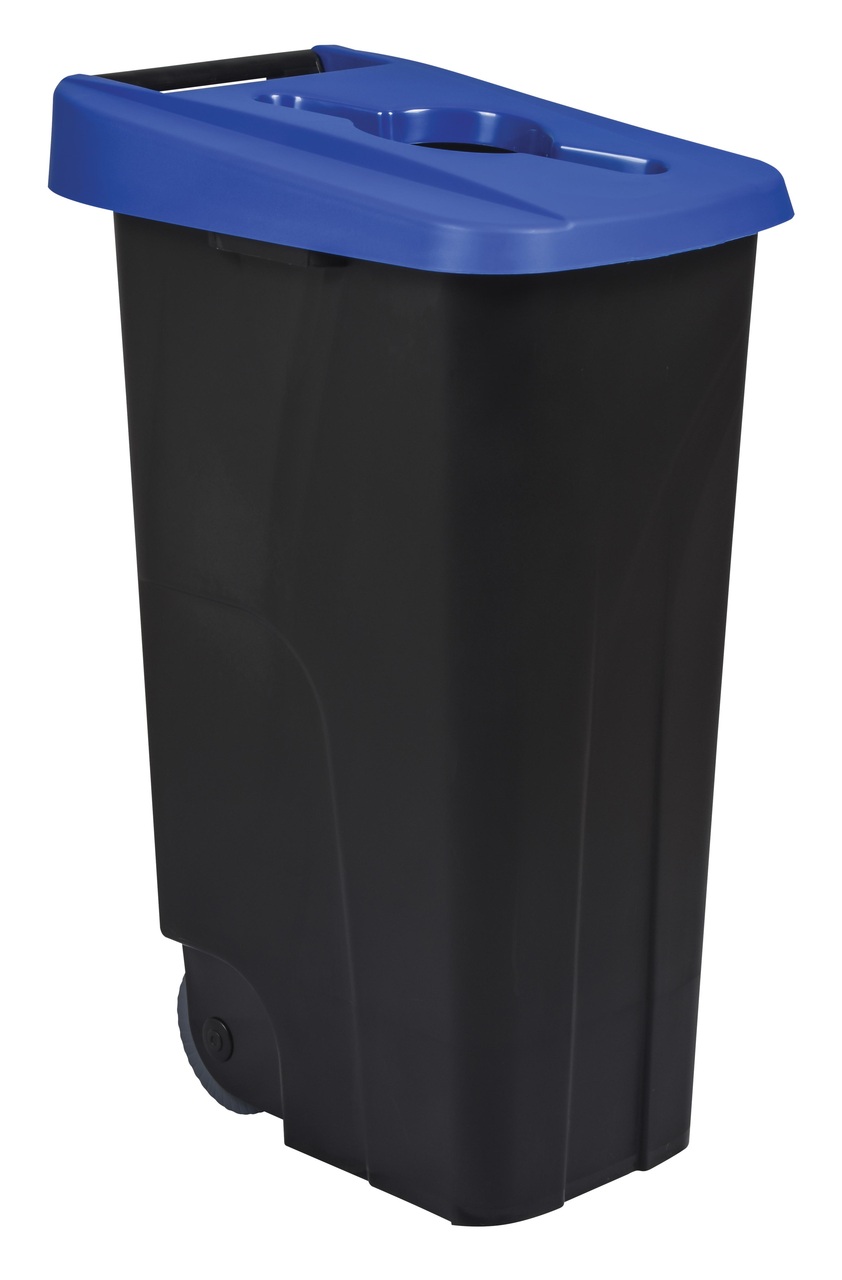 POUBELLE DE TRI MOBILE 110L EN POLYPROPYLENE