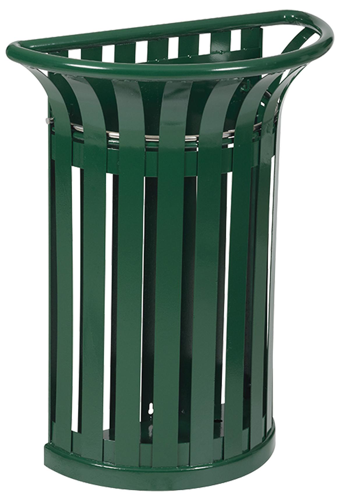 CORBEILLE TULIPE 35L FIXATION SUR POTEAU