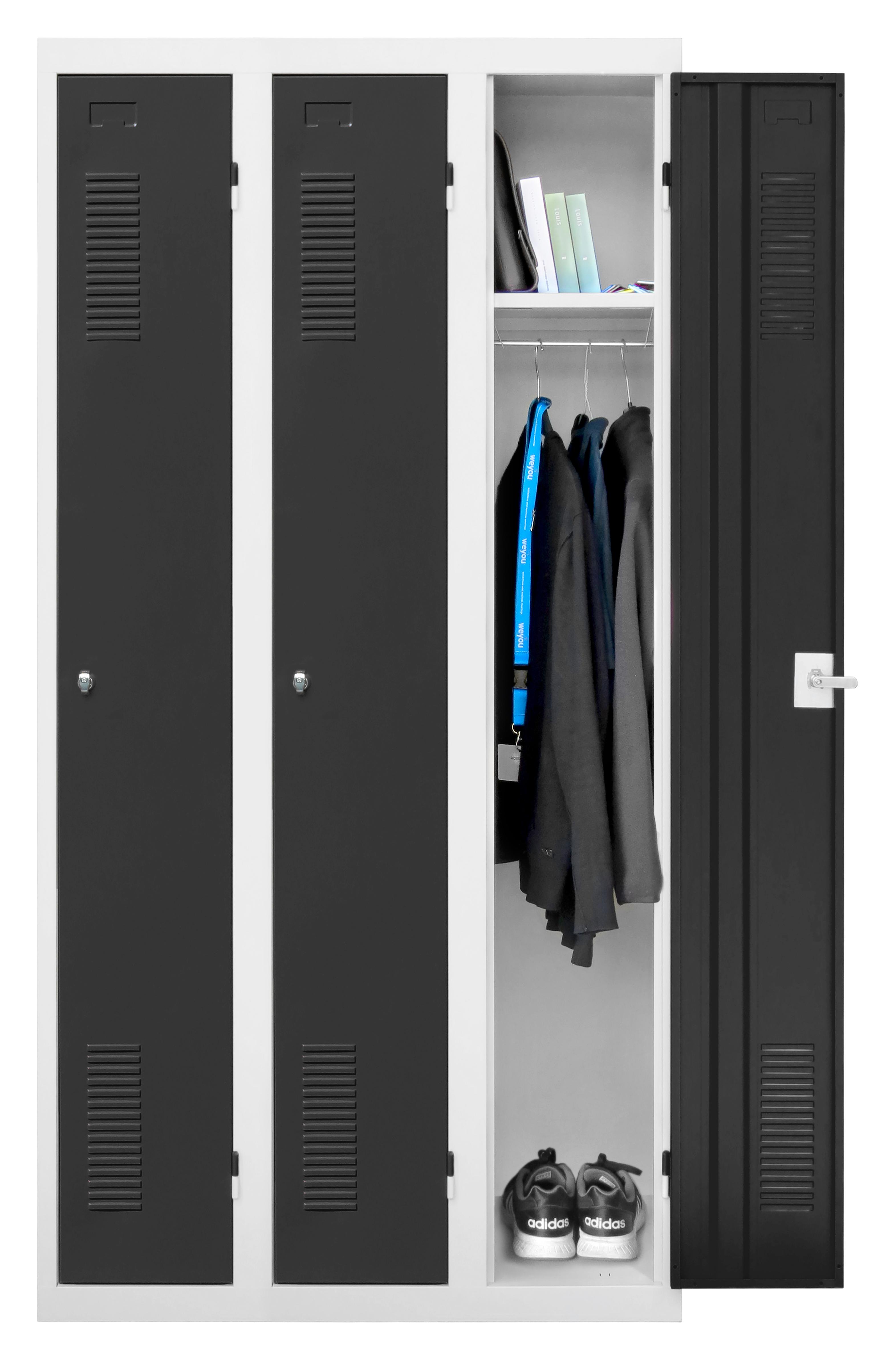 VESTIAIRE MONOBLOC SUR SOCLE