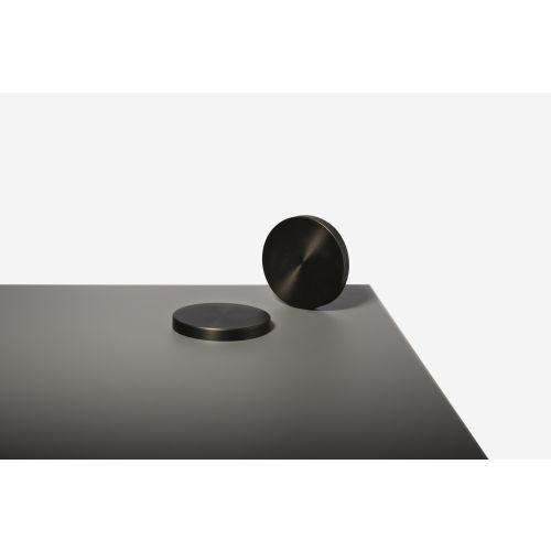 Paire de rosaces Slim JADE - Inox - Aveugle