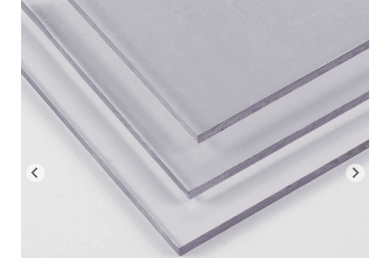 PLAQUE PVC UV INCOLORE