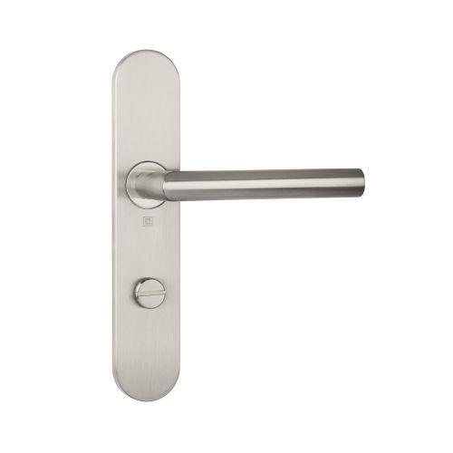 Ensemble double bequille sur plaque JADE série 1394 - Condamnation - inox