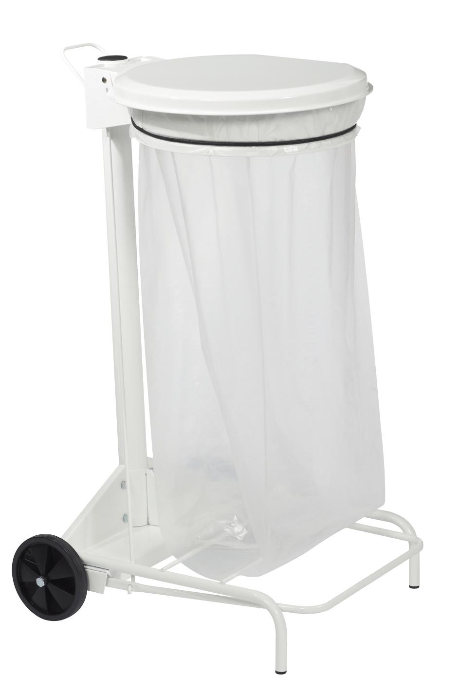 SUPPORT SAC MOBILE A PEDALE GRIS