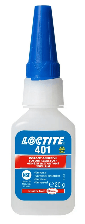 Colle universelle instantanée cyanoacrylate - LOCTITE 401 20 g