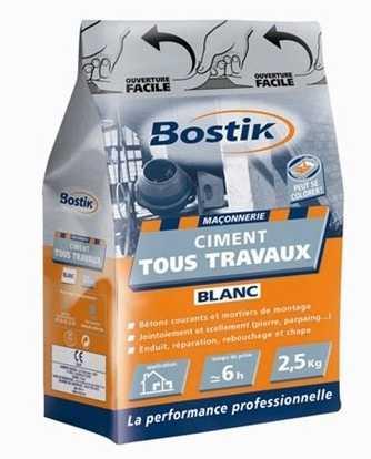 CIMENT BLANC TOUS TRAVAUX