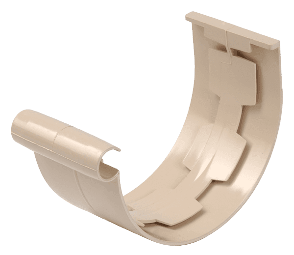 JONCTION A COLLER DE GOUTTIERE DEMI-RONDE 25
