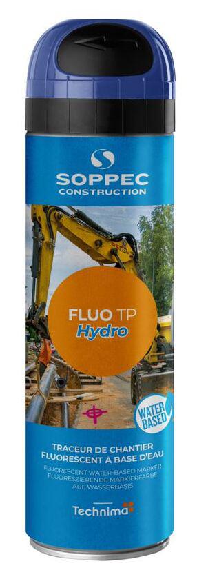 TRACEUR DE CHANTIER FLUO TP ROUGE