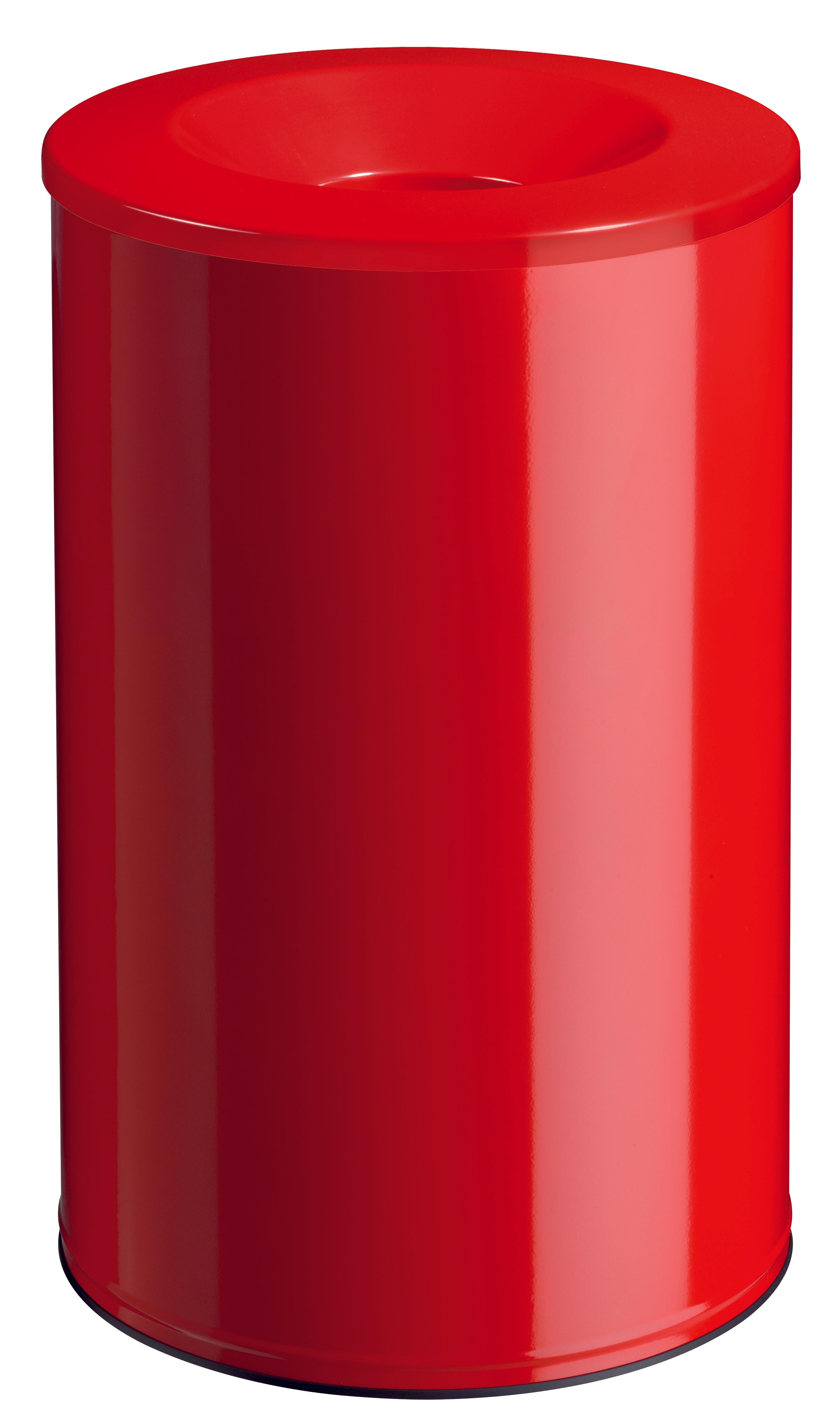 CORBEILLE  PAPIER ANTI-FEU + TETE ETOUFFOIR 90L BLEU