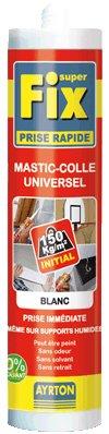 COLLE MASTIC SUPER IX PRISE RAPIDE BLANC CARTOUCHE 290 ML