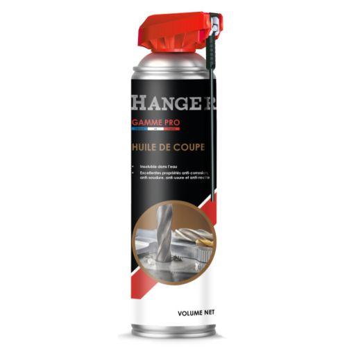 Huile de coupe 500ml avec tête cobra rouge - HANGER - 700305
