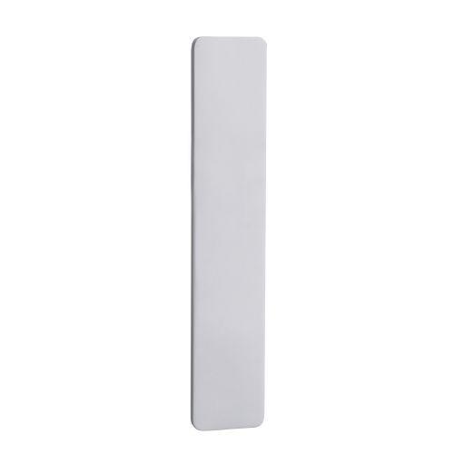 Plaque borgne HIONNA - Aluminium - Argent
