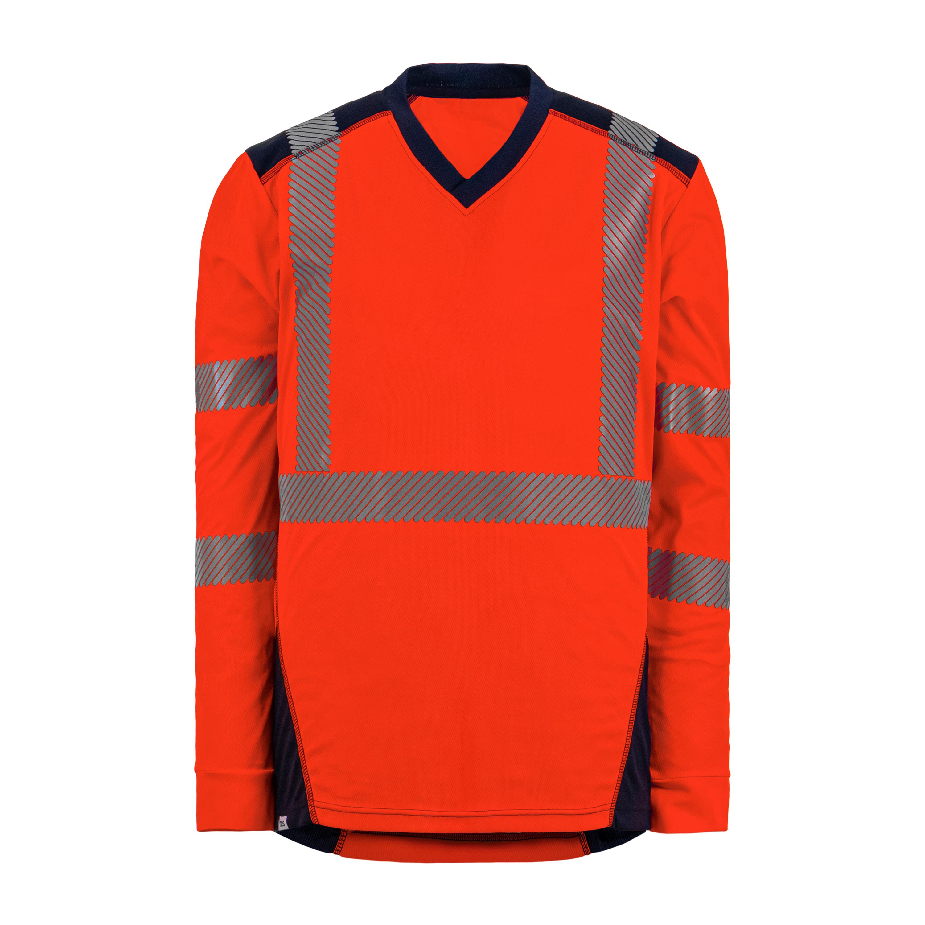 TEE-SHIRT HAUTE VISIBILITE JAUNE/MARINE TAILLE S A 3XL