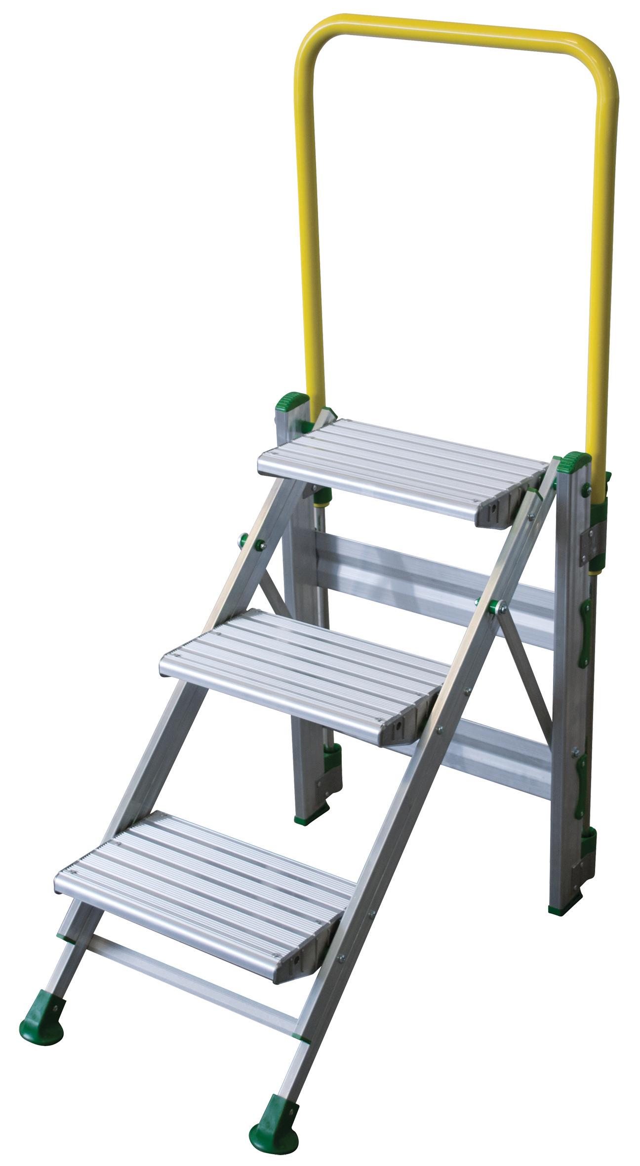 MARCHEPIED FIXE REPLIABLE SANS GARDE-CORPS - CHARGE 150 KG