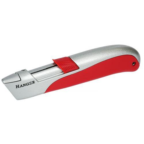 Cutter trapézoïdal auto-retractable etui de 10 lames - HANGER
