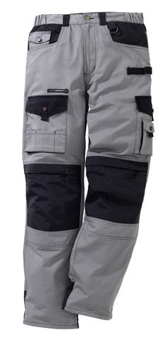 PANTALON GRIS/NOIR WORK ATTIT.