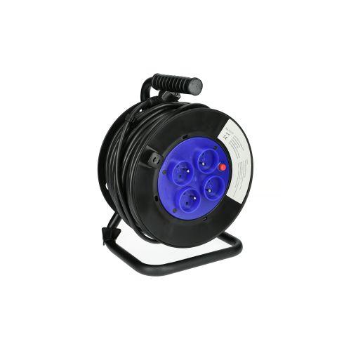 Enrouleur de câble 25 m H05VV-F 3G 1,5 mm2 - HANGER
