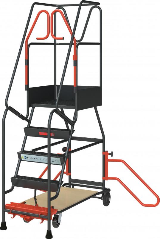 ESCABAUD DE RAYON A IMMOBILISATION AUTOMATIQUE