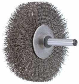 BROSSE RONDE S/TIGE FIL INOX