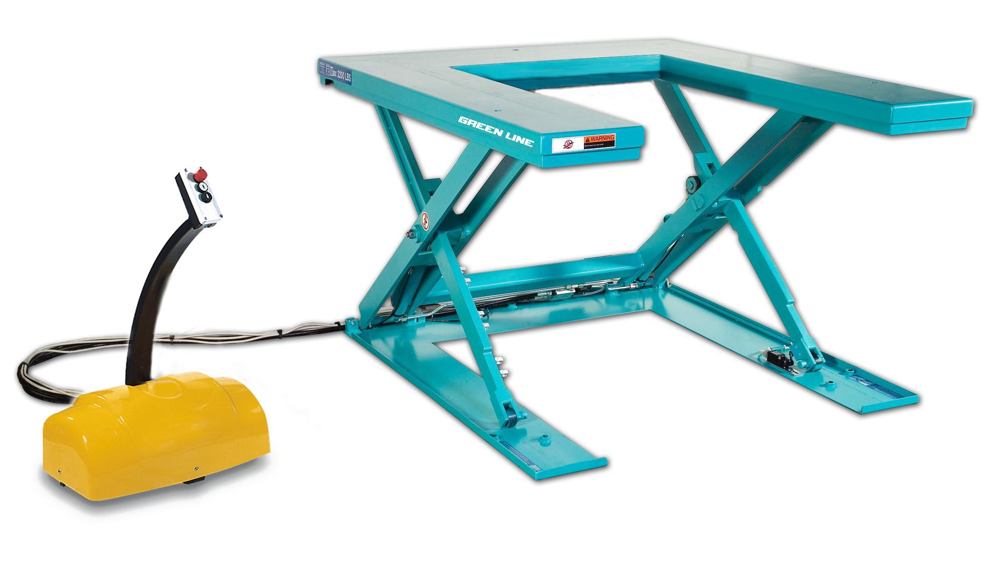TABLE ELEVATRICE EXTRA PLATE